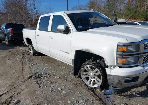2015 Chevrolet Silverado 1500 1Lt из США, поврежденный, VIN 3GCUKRECXFG499929